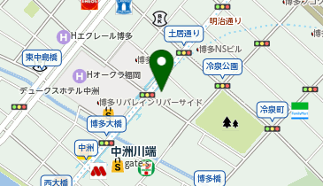 東洋建設株式会社 九州支店の地図画像