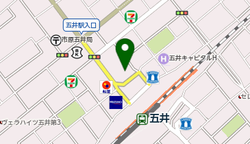 株式会社地域新聞社 市原支社の地図画像
