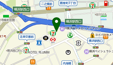 株式会社スーパーナース 横浜支店の地図画像