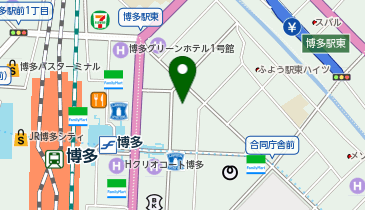 若築建設株式会社 福岡支店の地図画像