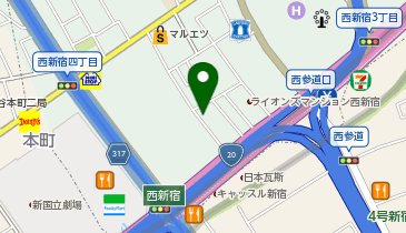 株式会社ラックランド 新館の地図画像
