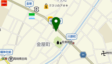 金森藤平商事株式会社 高岡支社の地図画像