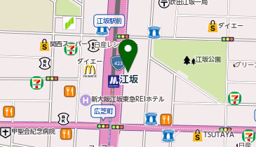 株式会社コージー本舗 大阪支店の地図画像