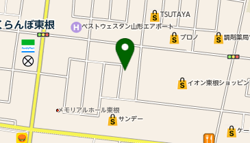 日本マニュファクチャリングサービス株式会社 山形支店の地図画像