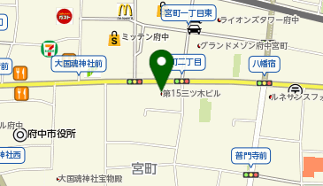 株式会社システムエグゼ 府中第2オフィス(分室)の地図画像