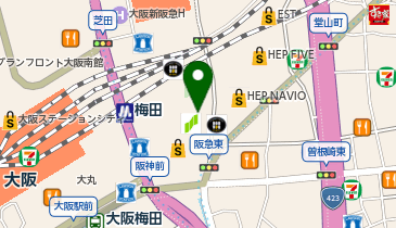 有限会社ブレイントラスト 大阪事業所の地図画像