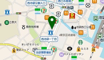 ピックル株式会社 池袋支店の地図画像