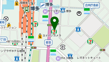 日本NCRビジネスソリューション株式会社 福岡オフィスの地図画像