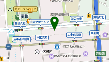 株式会社Rise Agency 名古屋支社の地図画像
