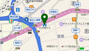 株式会社セレブリックス 大阪営業所の地図画像