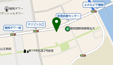 ギグワークス株式会社 福岡第2コンタクトセンターの地図画像