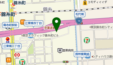 株式会社メガ 墨田オフィスの地図画像