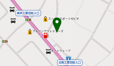東京西濃運輸株式会社 柏流通センターの地図画像