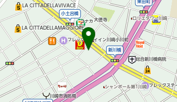 ACRE株式会社 川崎支社の地図画像