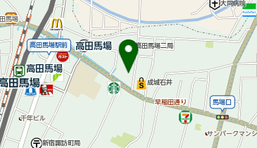 ACRE株式会社 高田馬場支社の地図画像