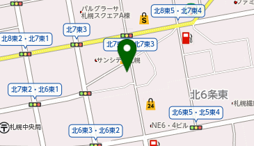 株式会社フィナンシャル・エージェンシー 北海道営業所の地図画像