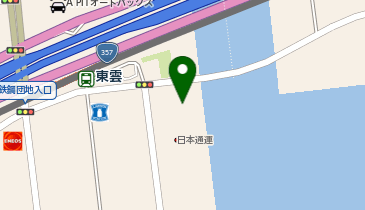 ヒビノ株式会社 東京の地図画像