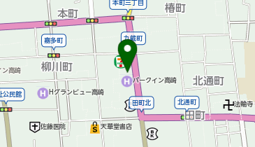 株式会社プラックス 群馬営業所の地図画像