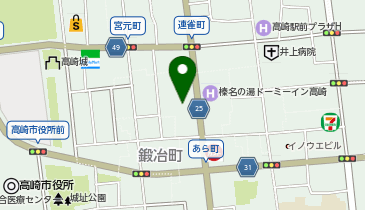 株式会社西原環境 高崎営業所の地図画像