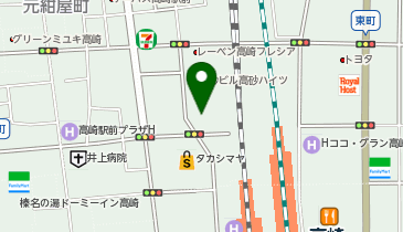 株式会社ウィルオブ・ワーク 高崎支店の地図画像