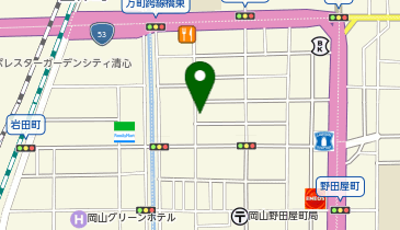 株式会社ステップ・フューチャーズ 岡山支店の地図画像
