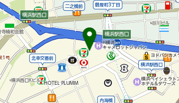 株式会社シグマスタッフ 横浜支店の地図画像