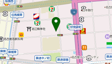 友晃電気株式会社 名古屋営業所の地図画像