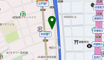 エム・ビー・エス株式会社 大阪支店の地図画像