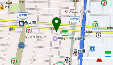 株式会社インテンス 大阪営業所の地図画像