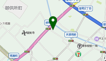 株式会社オンテックス 九州支社の地図画像