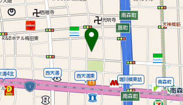 株式会社焼肉坂井ホールディングス 大阪支社の地図画像