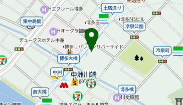 日本マイクロソフト株式会社 九州支店の地図画像