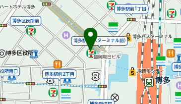 株式会社オフィス企画 福岡支店の地図画像