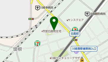株式会社日建 川崎営業所の地図画像