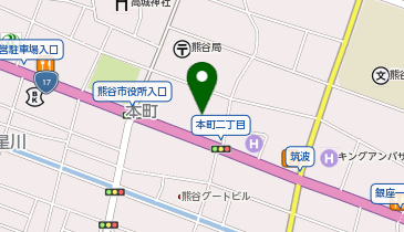 株式会社チェッカーサポート 熊谷営業所の地図画像