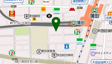 株式会社チェッカーサポート 蒲田研修センターの地図画像