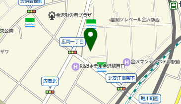 株式会社ルフト・メディカルケア 北陸オフィスの地図画像