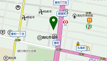 アクサス株式会社 四国支店の地図画像
