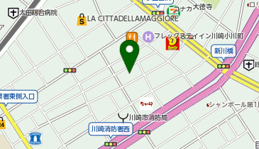 株式会社神奈川保健事業社 川崎支店の地図画像