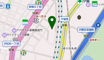 競馬セキュリティサービス株式会社 汐留営業所の地図画像