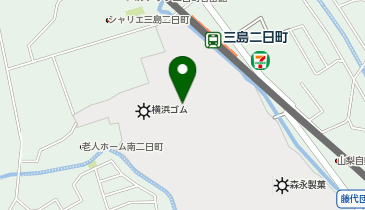浜ゴム物流株式会社 三島事業所の地図画像