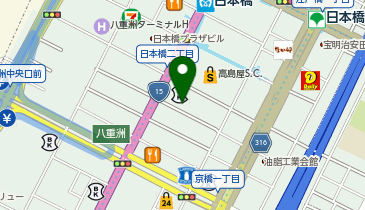 WASHハウス株式会社 東京支店の地図画像