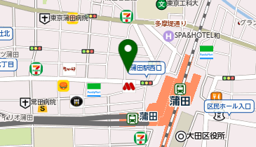 株式会社サンケイ 蒲田支社の地図画像