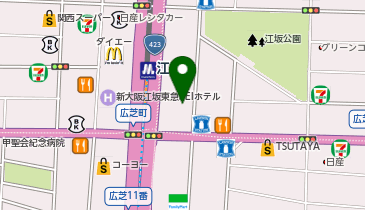 カミマル株式会社 大阪営業所の地図画像