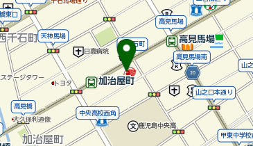株式会社九州博報堂 南九州ビジネスデザイン局 第一ビジネスデザイン部の地図画像