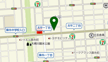 株式会社オンテックス 墨田拠点の地図画像