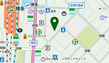ダイヤホームズ株式会社 福岡支店の地図画像