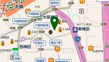 株式会社アウローラ 関西営業所の地図画像