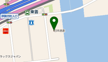 金森興業株式会社 東雲物流倉庫の地図画像