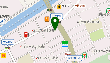 ウチヤマコーポレーション株式会社 大阪支店の地図画像